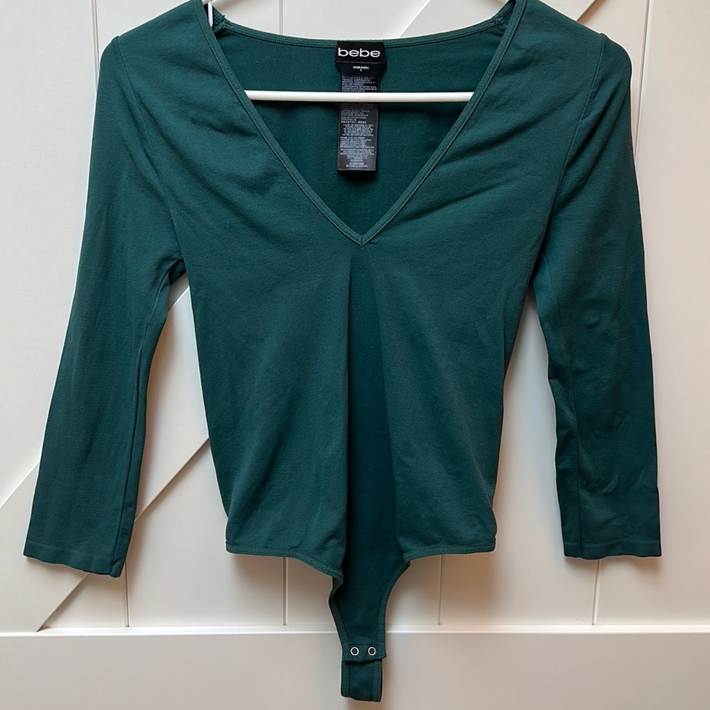 Bebe V Neck Bodysuit
